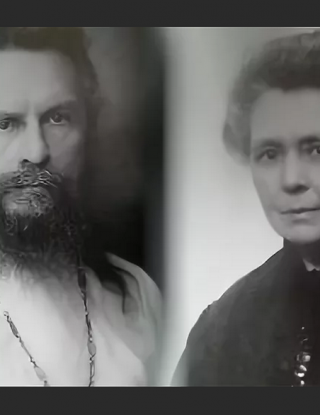 Отец Сергий Булгаков и сестра Иоанна